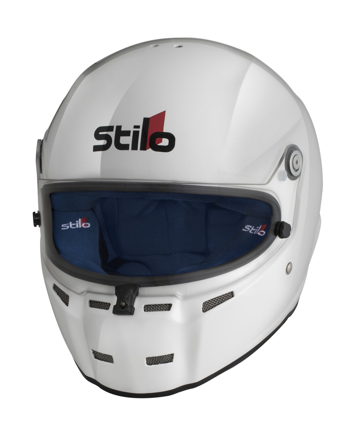 STILO Helmet ST5 R Composite Rally WHITE / BLUE 54